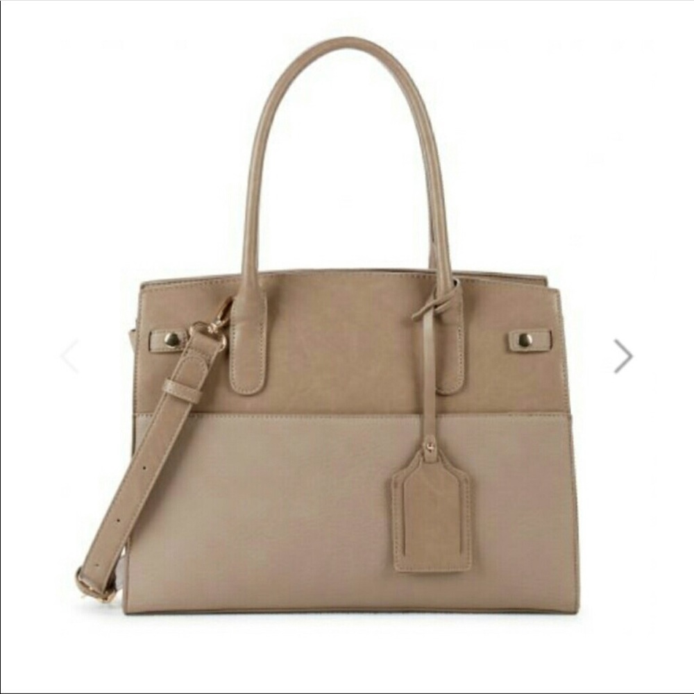 NWT Beautiful Sole Society greyish taupe bag!